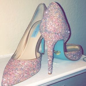 Blue by Betsey Johnson high heels
